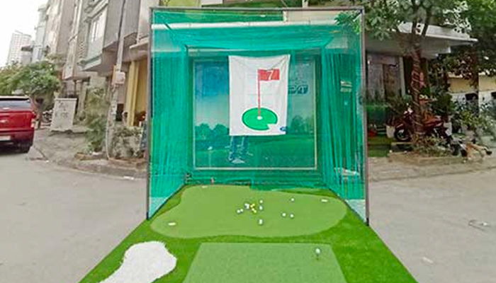 Cách chọn khung lưới tập golf tại nhà