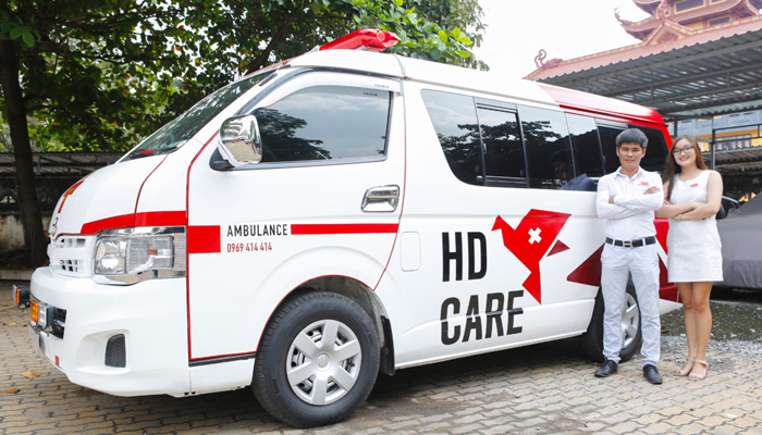 Dịch vụ cho thuê xe cứu thương HDCARE