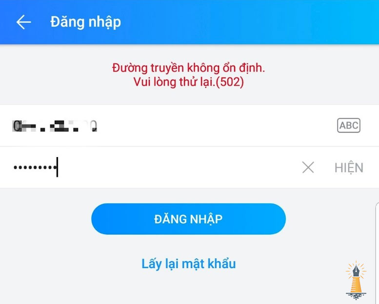 Tải app hoặc đăng nhập vào Zalo Website.