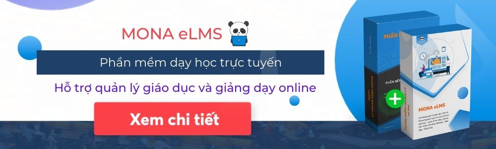 Phần mềm dạy học trực tuyến Mona eLMS