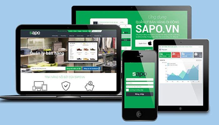 Phần mềm quản lý bán hàng văn phòng phẩm - SAPO