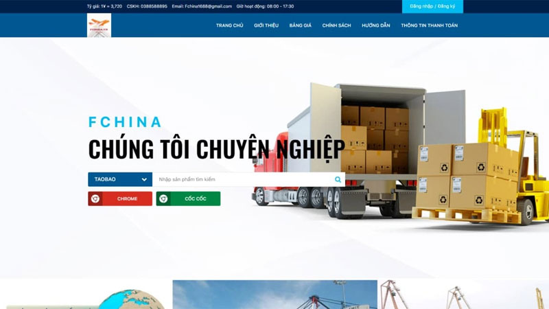 Công ty nhập hàng Trung Quốc - FChina Logistics 