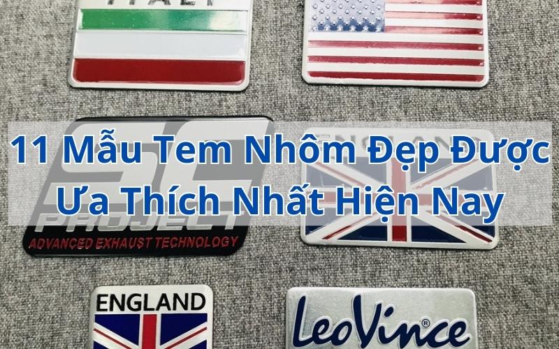 mẫu tem nhôm