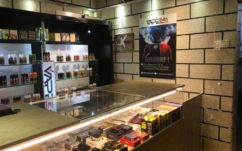 cửa hàng vape 24h