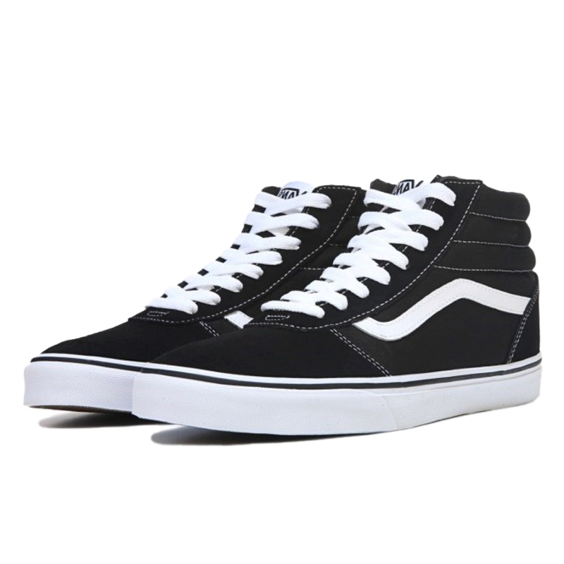 Giày Thể Thao Vans Ward Hight Black White