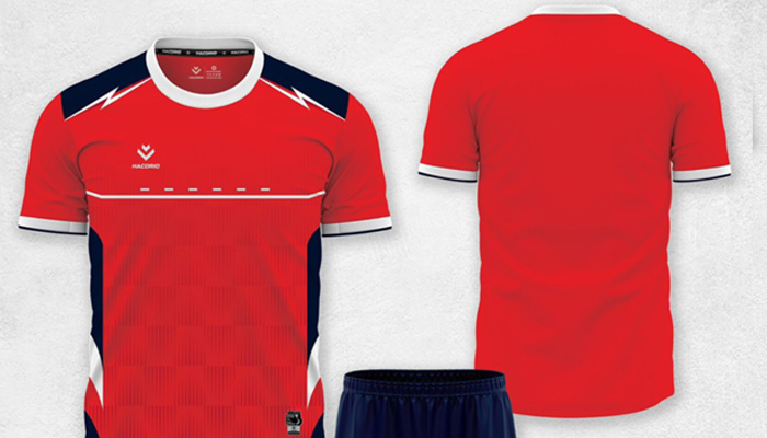 Thiết kế mẫu áo bóng đá không logo đa dạng