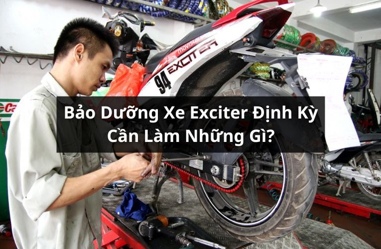 bảo dưỡng xe exciter