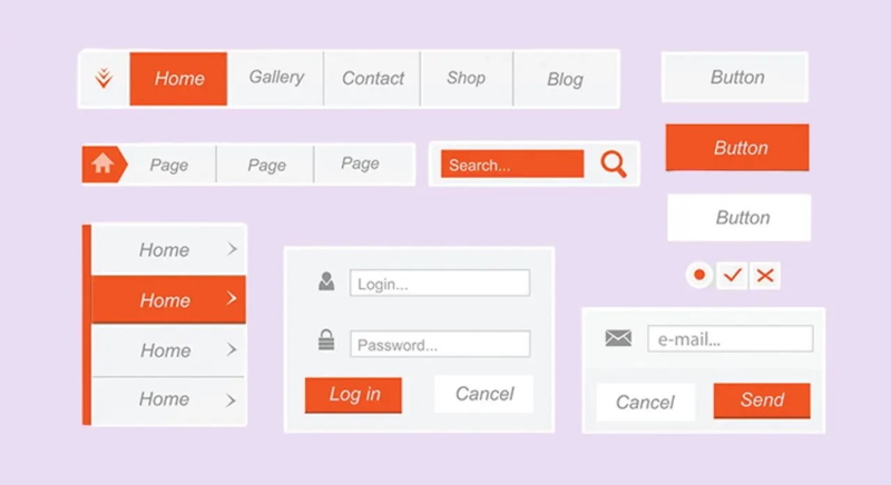 menu điều hướng logic và rõ ràng