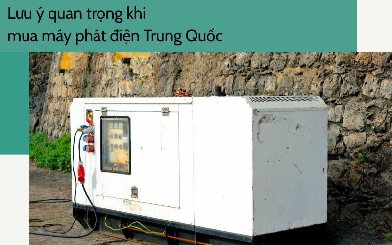 một số lưu ý khi mua máy phát điện