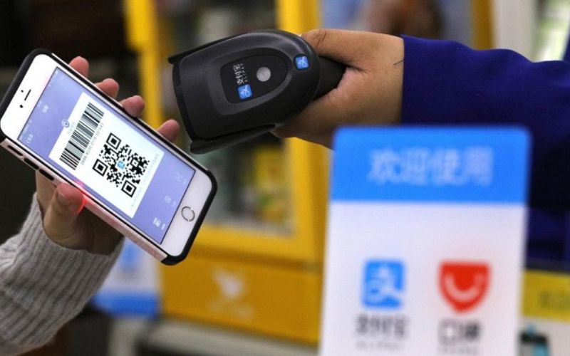 Nạp tiền Alipay thông qua các đơn vị dịch vụ