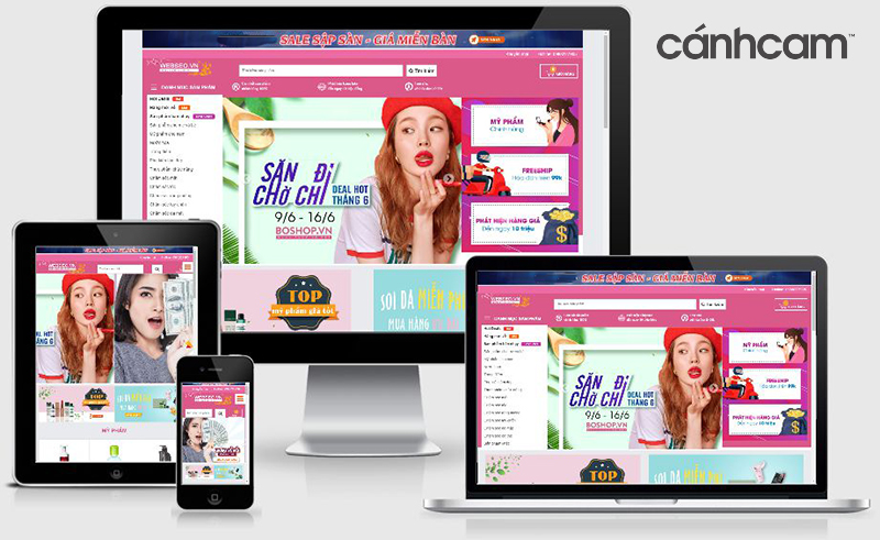 Công ty thiết kế website Cánh Cam