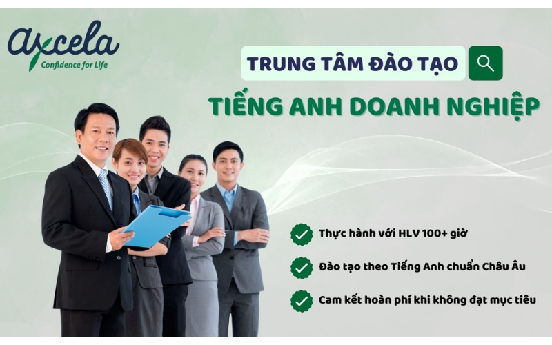 Trung tâm Đào tạo Tiếng Anh Doanh nghiệp Axcela Vietnam