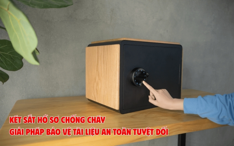 két sắt hồ sơ chống cháy
