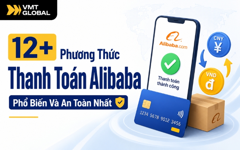 phương thức thanh toán alibaba