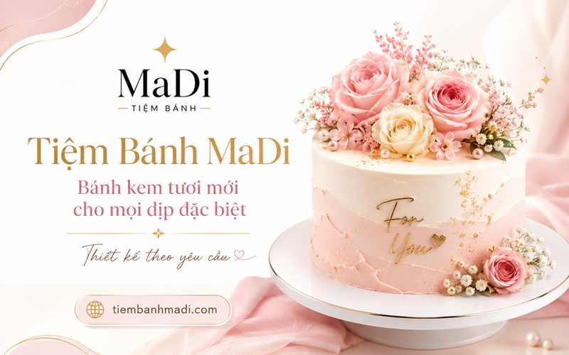 tiệm bánh madi